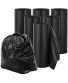 Easy Grab Trash Bags 55-60 Gallon 150 Count Super High Density Rolls Heavy Duty Can Liners Garbage Bags Bulk Contractor Bags with 50 55 60 Gallon Capacity Black