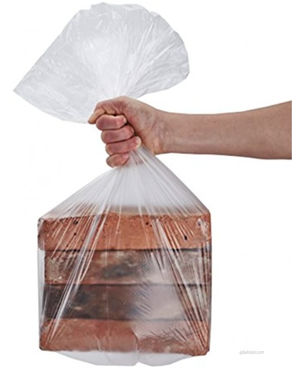 Feiupe 2.6 Gallon Extra Strong Clear Small Trash Bag Garbage Bag Trash Can Liner,100 Counts 2.6 Gallon