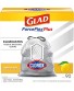 Glad Tall Kitchen Trash Bags ForceFlex Plus with Clorox 13 Gallon Lemon Fresh Bleach Scent 90 Count Package May Vary White-gray Lemon Fresh