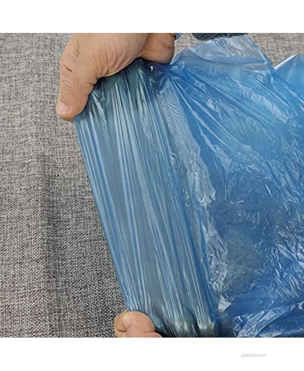 Hommp Kitchen Trash Bags 10 Gallon,120 Counts Blue