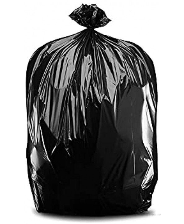 Plasticplace 25-30 Gallon Trash Bags │ 2.0 Mil │ Black Heavy Duty Garbage Can Liners │ 30 x 36 100 Count W25LDB3