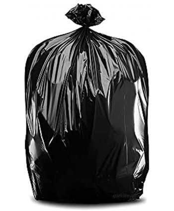 Plasticplace 65 Gallon Trash Bags │ 3.0 Mil │ Black Heavy Duty Garbage Can Liners │ 50” X 48” 50Count