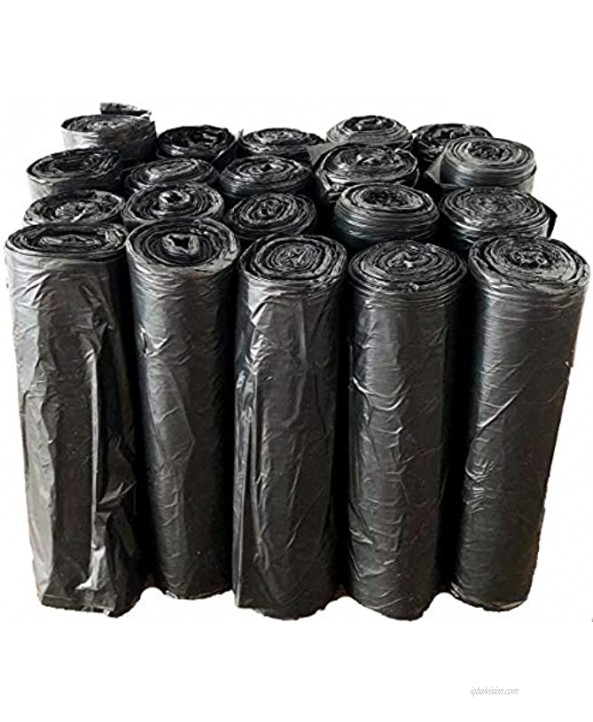 Reli. 16-25 Gallon Trash Bags 500 Count Bulk Black Garbage Bags 25 Gallon Strength 16 Gallon 20 Gallon 25 Gallon Garbage Bags Capacity Bulk Can Liners 16 Gal 25 Gal