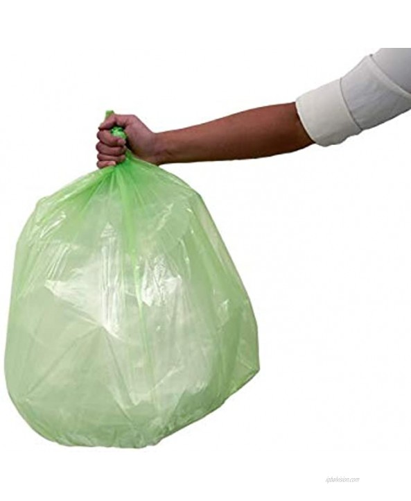 Reli. Biodegradable 13 Gallon Trash Bags | 100 Count Green | ASTM D6954 | Eco-Friendly Garbage Bags 10 Gallon 13 Gallon | Oxobiodegradable Under Certain Conditions See Product Description