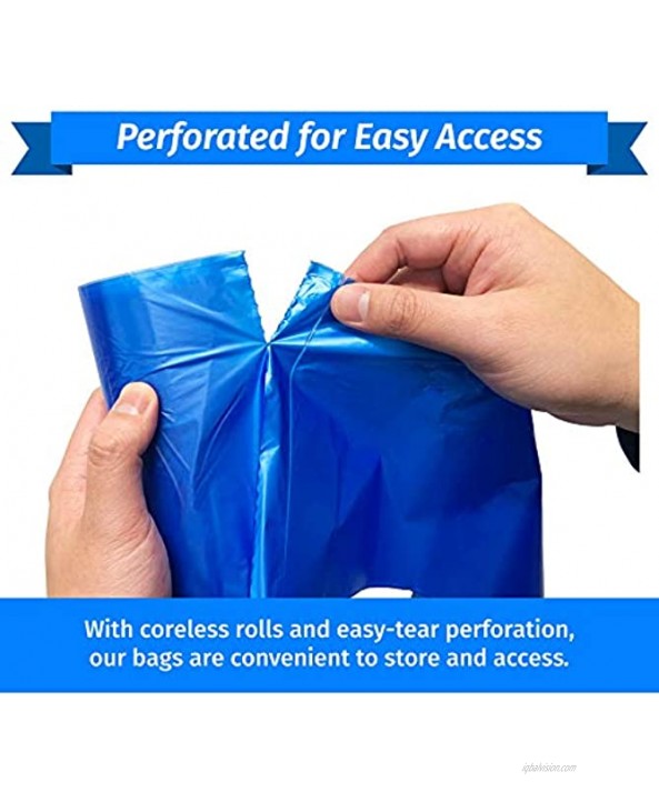 Reli. SuperValue 13 Gallon Recycling Bags 300 Count Blue Trash Bags 13 Gallon Garbage Bags 13 Gal 16 Gal Tall Kitchen Garbage Bags in Bulk Blue