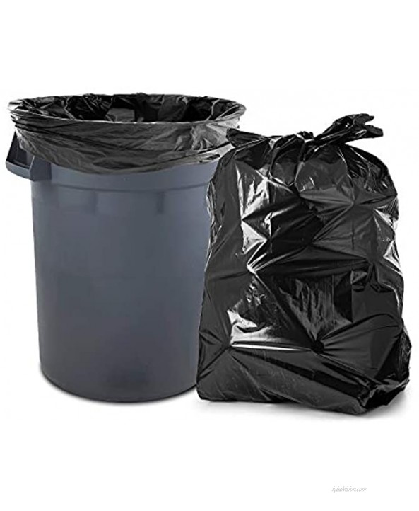 Tasker Rubbermaid Compatible 44 Gallon Trash Bags Large Black Heavy Duty Garbage Bags 39 Gallon 40 Gallon 42 Gallon 44 Gallon 45 Gallon Large Trash Bag Can Liners Capacity