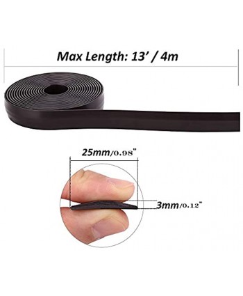 Boundary Markers for Neato Shark ION Robot Vacuum Cleaner Boundary Tape Vacuum Accessories Black Boundary Marker Strip Alternative Vacuum Cleaner Attachment 13 Feet
