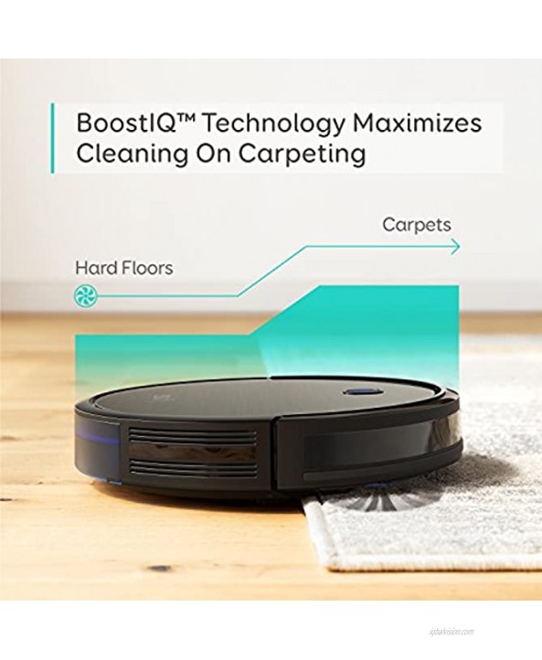 eufy by Anker BoostIQ RoboVac 11S Slim Robot Vacuum Cleaner Super-Thin 1300Pa Strong Suction Quiet Self-Charging Robotic Vacuum Cleaner Cleans Hard Floors to Medium-Pile Carpets