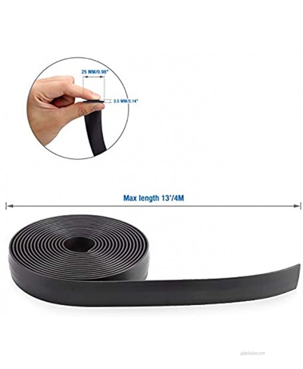 Housmile Boundary Markers Strips Magnetic Tape Compatible for Eufy Roborock Neato Shark ION Robot Vacuum Alternative Magnetic Strip Tape for xiaomi Robot Vacuum 13 Feet