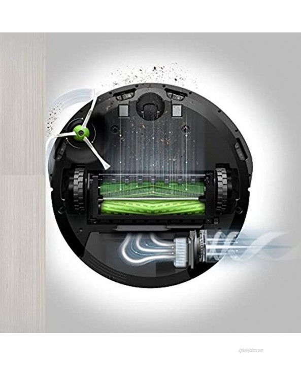 iRobot Roomba i6+ 6550 Robot Vacuum with Automatic Dirt Disposal-Empties Itself for up to 60 Days Wi-Fi Connected Works with Alexa Carpets + Smart Mapping Upgrade Clean & Schedule by Room