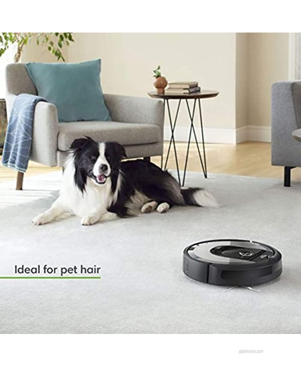 iRobot Roomba i6+ 6550 Robot Vacuum with Automatic Dirt Disposal-Empties Itself for up to 60 Days Wi-Fi Connected Works with Alexa Carpets + Smart Mapping Upgrade Clean & Schedule by Room