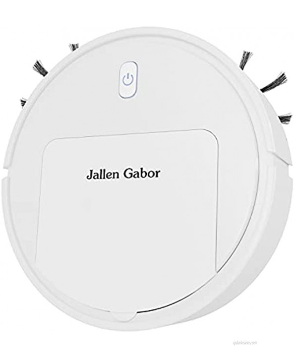 Jallen Gabor Robot Vacuum for All Hard Floors. Super Slim Light Weight and Rechargeable. This Robotic Sweeping Cleaning Robot Makes Your Life Easier Cleaner and Healthier!