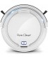 SereneLife Smart Automatic Robot Cleaner-1200 PA Rechargeable Electric Robo Vacuum Cleaner w Self Programmed Navigation Anti-Fall Sensors-Carpet Hardwood Linoleum Tile-Pure Clean White
