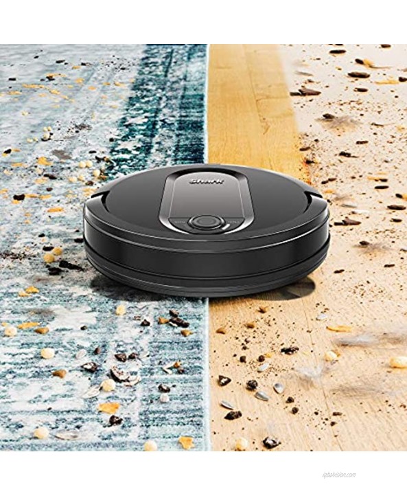 Shark IQ RV1001 Wi-Fi Connected Home Mapping Robot Vacuum Without Auto-Empty dock Black