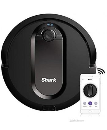 Shark IQ RV1001 Wi-Fi Connected Home Mapping Robot Vacuum Without Auto-Empty dock Black
