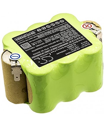 2000mAh 12.0V Replacement Battery for Shark SV745 fits Part No XBP745 Ni-MH
