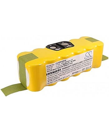 2800mAh Replacement Battery for 137173 Cleaning Robot Intelligent Floor Vac M-488 Klarstein Cleanmate Veluce R290 fits Part no 11702 GD-500 VAC-500NMH-33 14.4V Ni-MH