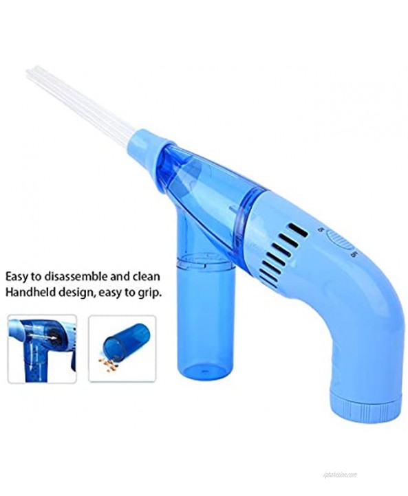 Aqur2020 Car Vacuum Cleaner Portable Cordless Handheld Mini Vacuum Cleaner Portable Cordless Dust Collector for Home Office Car CleaningBlue