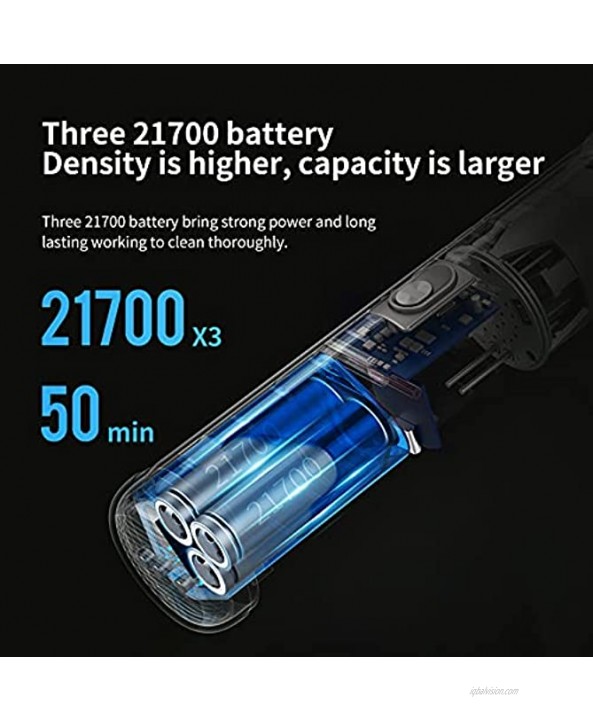 Autobot Handheld Vacuum Cleaner Rechargeable 20000pa Powerful Suction Portable Cordless Car Handheld Vacuum for Car Pet Hair Home by VX Max（170W）