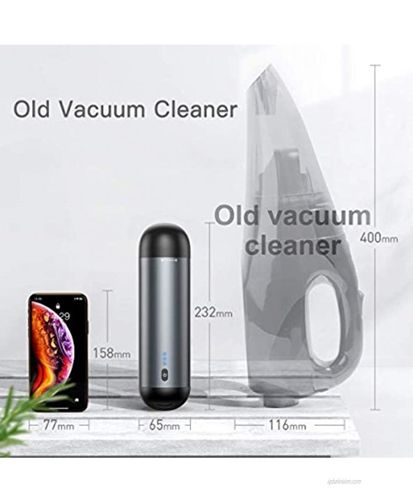 Baseus Handheld Vacuum Cordless Mini Portable Rechargeable Car Vacuum Cleaner for Home Car Pet Hair