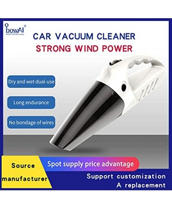 Car Vacuum Cleaner,Handheld Cordless Vacuum Cleaner，120W Mini Iight Vacuum Cleaner with Strong Suction for Pet Hair Home and Car Cleaning.（Cool Black）