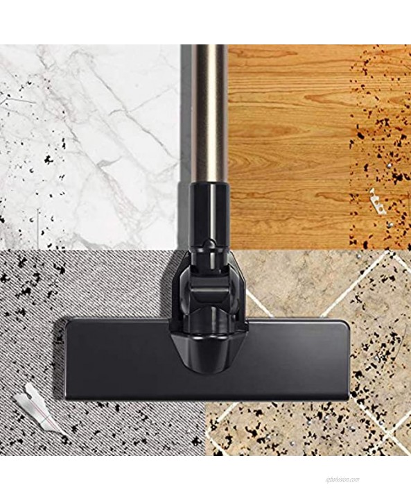 EuLeven Cordless Stick Vacuum Cleaner with Rechargeable Battery and Attachments | Lightweight Handheld Wireless Vacuum for Carpets Tile Laminate and Hardwood Floors | Strong Suction for Pet Hair