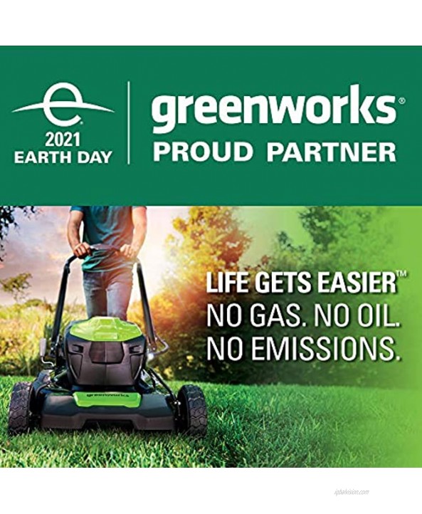 Greenworks 24V Handheld Vacuum with 2Ah Battery and Charger BVU24210