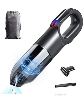 HOTEC Cordless Handheld Car Vacuum Cleaner with High Power Rechargeable Battery for Home Office and Car Interior Cleaning XQC-02