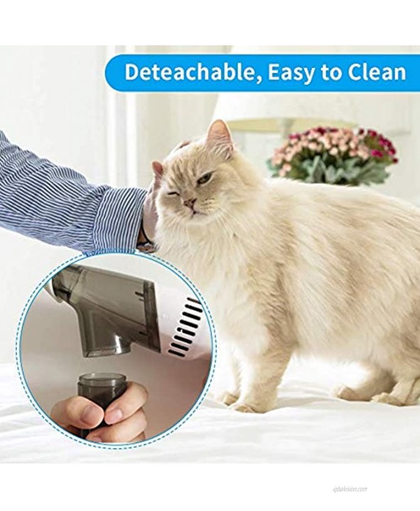 Mini Handheld Vacuum Cleaner Portable Cordless Dust Collector for Home Office Drawers Door Crack SofaGray