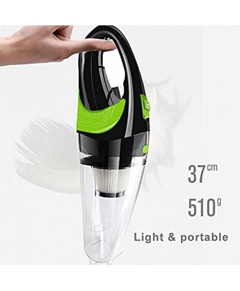 Portable Mini Vacuum for pet Hair Home car Vacuum Cleaner Handheld Vacuum Cordless high Power Wet Dry Vacuum Rechargeable Hand held dust Buster for Home car with 3 Accessories