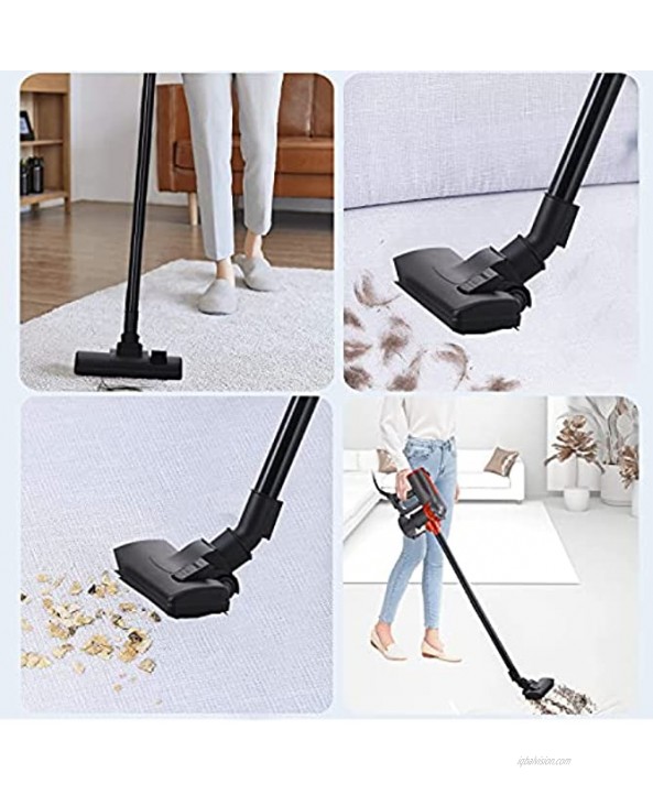 Stick Vacuum Cleaner 18KPA 600W Strong Powerful Suction Professional Handheld Corded Vacuum Cleaner with 1.5L Dust Container Lightweight Vacuum Cleaner for Home Office Pet Hair