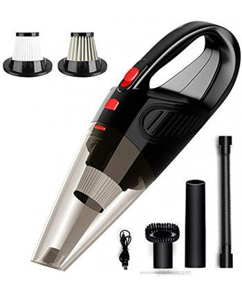 TAKA PRYOR Portable Car Vacuum Cleaner: Handheld VacuumsBlack