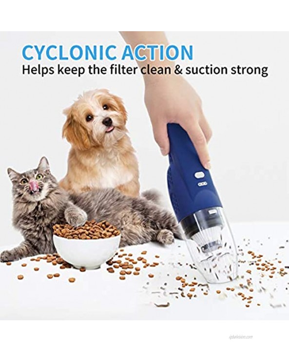 【 Upgraded】 Handheld Vacuum Cleaner Cordless Portable Mini Car Vacuum Small Dust Buster 5500 PA Strong Suction Rechargeable Hand Vac for Home Car Pet Hair Carpet Cleaning