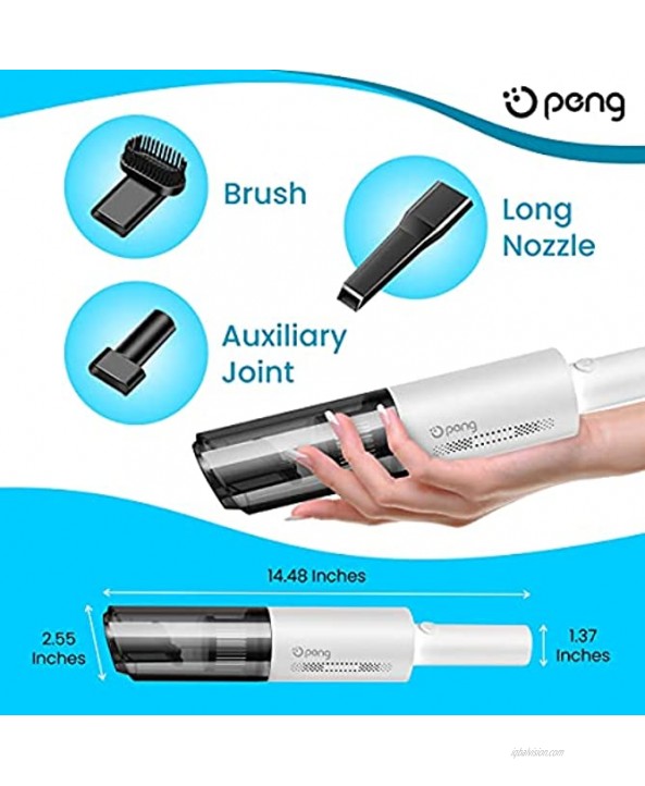 Wireless Handheld Vacuum Cleaner Level 10 High-Suction Power 120W Rechargeable 4000mAh Battery Lasts up to 30 Days Lightweight Portable Build Cleaning Accessories for Household Office Car
