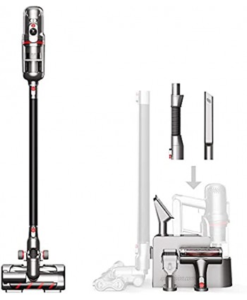 Cordless Vacuum Cleaner PUPPYOO T12 Mate 12 in 1 Lightweight Stick Vacuum with 29Kpa 535W Powerful Suction for Beds Carpet Hard Floor Car Stick Handheld with Storage & Charging Case