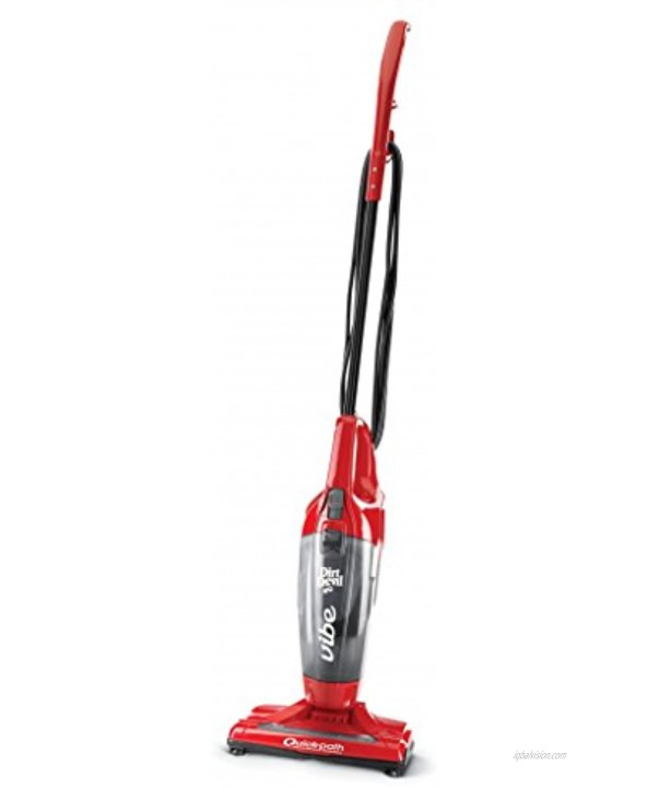 Dirt Devil Vibe 3-in-1 Vacuum Cleaner Lightweight Corded Bagless Stick Vac with Handheld SD20020 Red