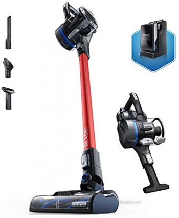 Hoover ONEPWR Blade MAX Multi Surface Cordless Stick Vacuum Cleaner Lightweight BH5332V Red