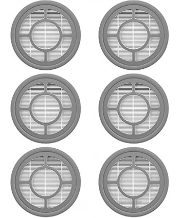 NEQUARE HEPA Filter 6 Packs Only for S25&S25PRO Series Cordless Vacuum High-Density HEPA