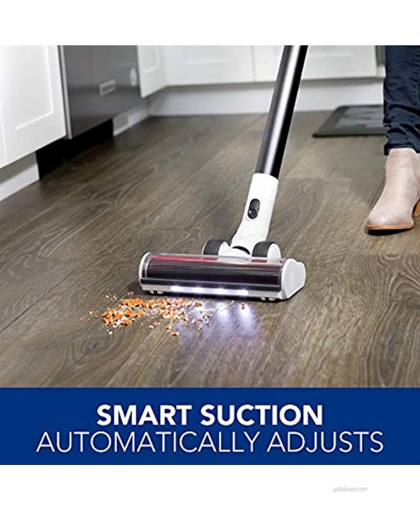 Tineco Pure ONE S12 Smart Cordless Stick Vacuum 500W Motor for Strong Suction on Carpets & Pet Hair Sensor Technology Optimizes Power and Runtimes – Matte Black