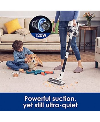 Tineco PWRHERO11 Snap Cordless Vacuum Cleaner Lightweight Handheld Stick Vac 120W Powerful Suction for Carpet Hard Surface Pet Hair