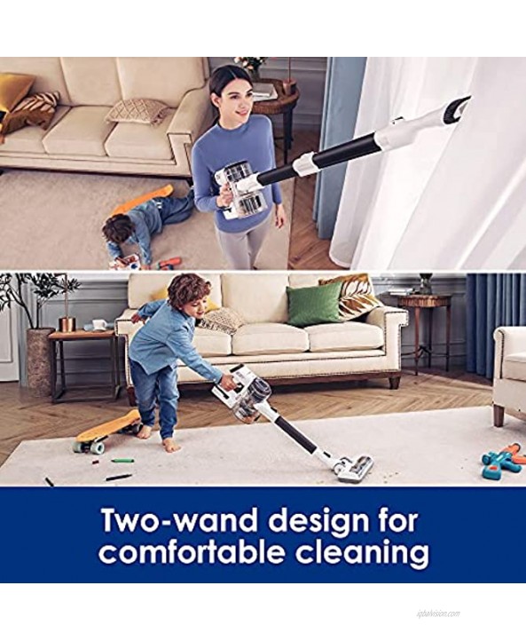 Tineco PWRHERO11 Snap Cordless Vacuum Cleaner Lightweight Handheld Stick Vac 120W Powerful Suction for Carpet Hard Surface Pet Hair