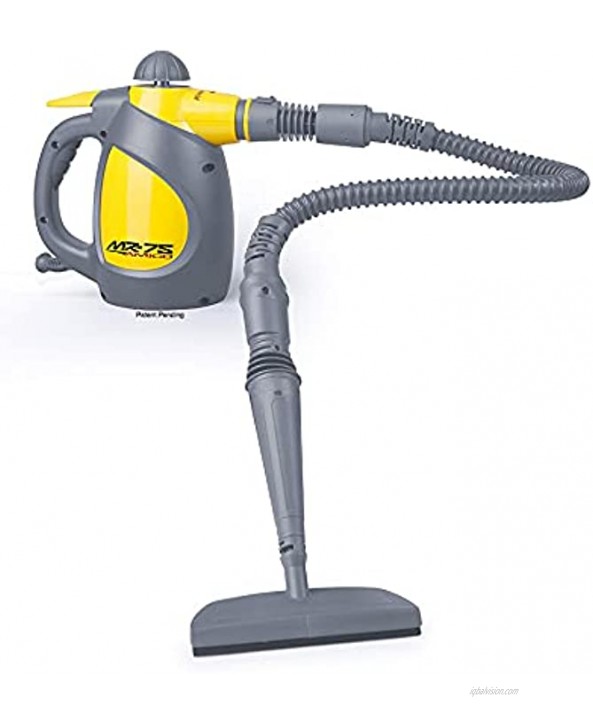 Vapamore MR-75 Amico Steam Cleaner. Small Hand Held Design for Better Steam Control Fast Heat Up Time Multipurpose Chemical Free Includes 17 Tools and Accessories