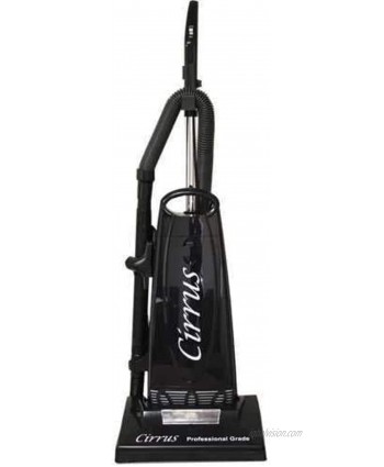 Cirrus CR69A Performance Bagged Upright Vacuum Cleaner | 24' Power Cord Telescopic Wand 14" Metal Brushroll and Automatic Height Adjustment | Electrostatic Filtration with HEPA Type Bag