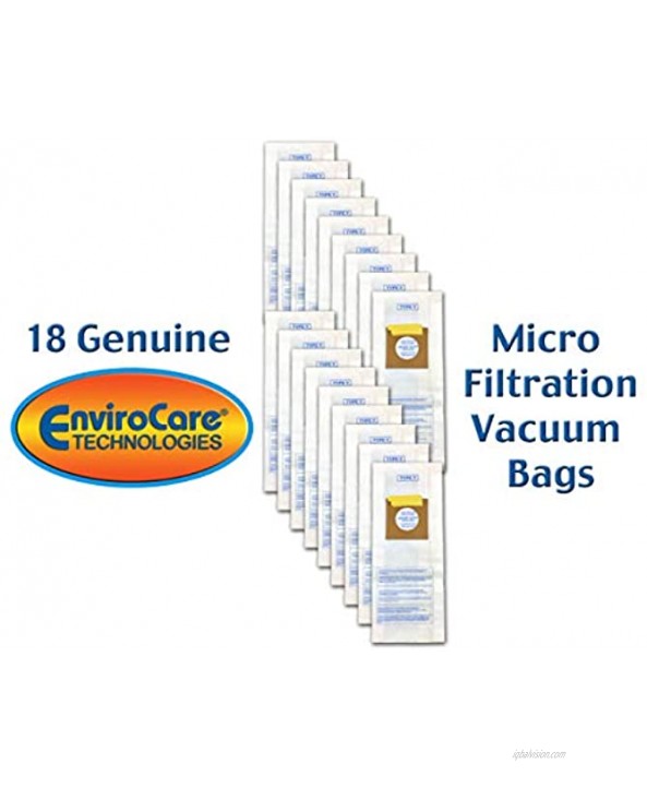 EnviroCare Replacement Micro Filtration Vacuum Cleaner Dust Bags for Hoover Windtunnel Upright Type Y 18 Pack