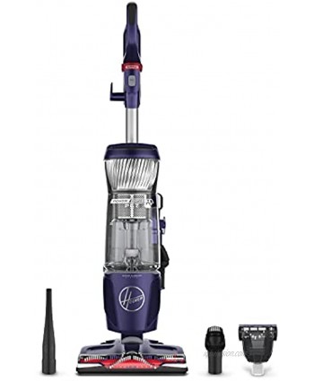 Hoover Power Drive Bagless Multi Floor Upright Vacuum Cleaner with Swivel Steering for Pet Hair UH74210PC Purple
