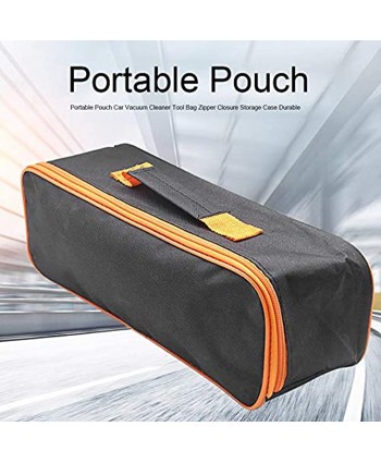 UXELY Cleaner Tool Bag Multifunctional Car Carring Organizer Vacuum Cleaner Tool Bag Portable Pouch Zipper Closure Storage Case