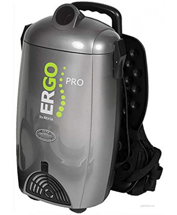 Atrix VACBPAI ERGO PRO Backpack HEPA Vacuum Grey 1.5