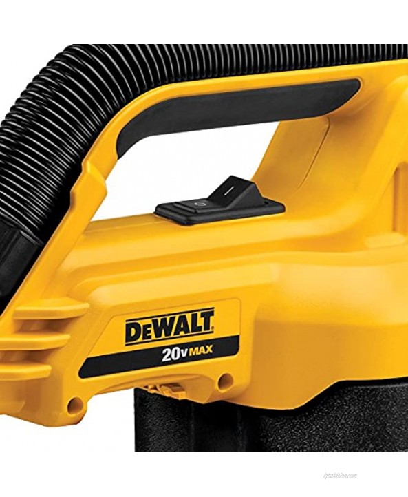 DEWALT 20V MAX Cordless Vacuum Wet Dry Portable 1 2-Gallon Tool Only DCV517B