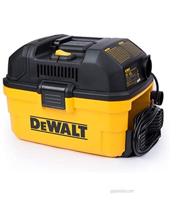 DEWALT DXV04T Portable 4 gallon Wet Dry Vaccum Yellow