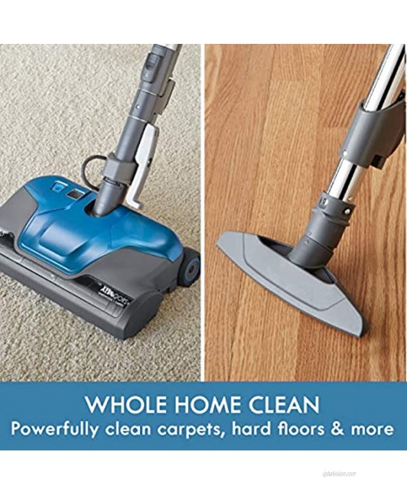 Kenmore BC3005 Pet Friendly Lightweight Bagged Canister Vacuum Cleaner with Extended Telescoping Wand HEPA 2 Motors Retractable Cord and 4 Cleaning Tools